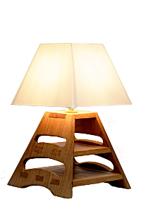 lampe en bois